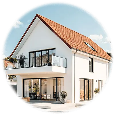 Family with New Home